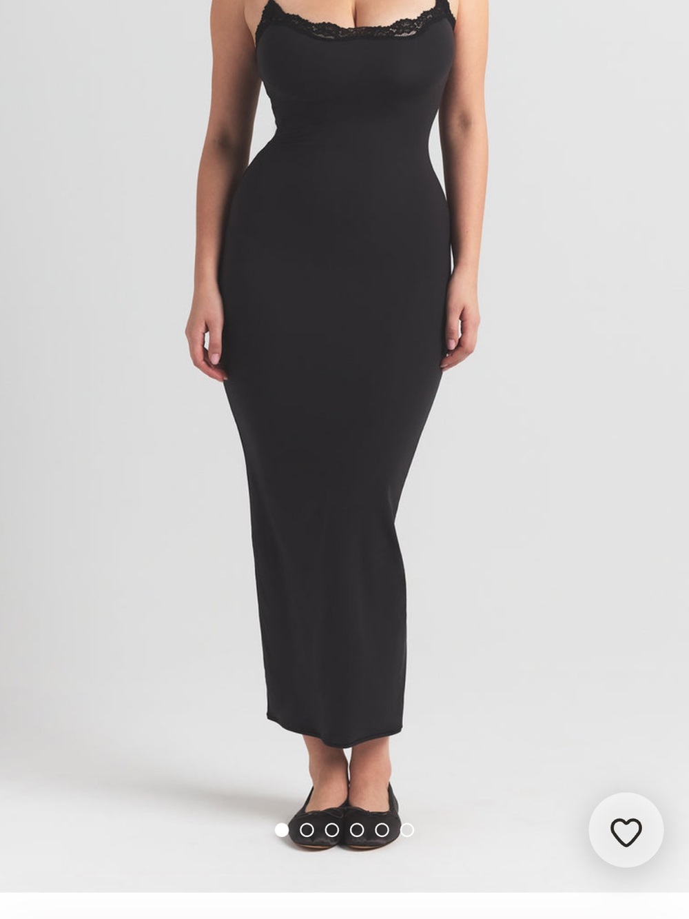 SKIMS Fits Everybody Lace Slip Dress - Picture 4 of 4